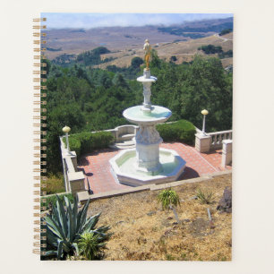 Aussicht vom Schloss Hearst, San Simeon, Kaliforni Planer