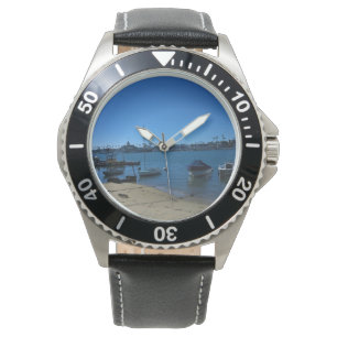 Aussicht von Balboa Island, Newport Beach, Kalifor Armbanduhr