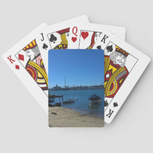 Aussicht von Balboa Island, Newport Beach, Kalifor Spielkarten