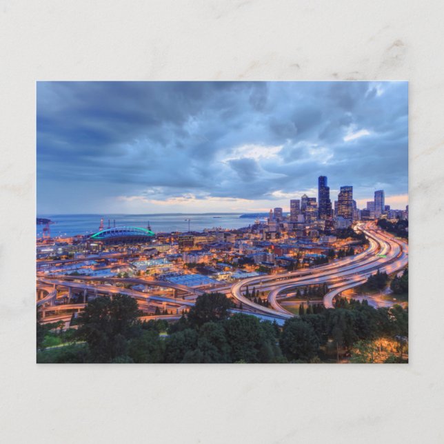 Aussicht von Beacon Hill, Pacific Med Centre Postkarte (Vorderseite)