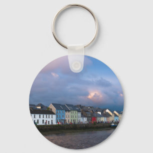 Aussicht von Claddagh auf den langen Spaziergang u Schlüsselanhänger