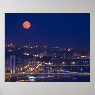 Aussicht von der Fischereizone neben Matyas Poster