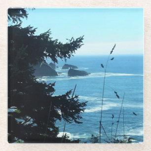 Aussicht von der Hart's Cove, Oregon Coast Glasuntersetzer