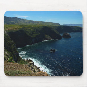 Aussicht von der Insel Santa Cruz auf die Kanalins Mousepad