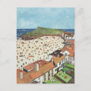 Aussicht von der Tate Gallery St. Ives Postkarte
