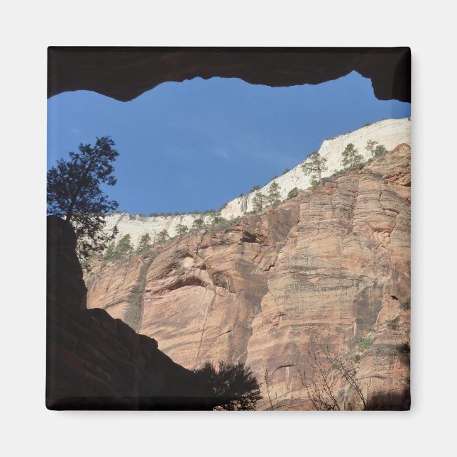 Aussicht von der Teufelstreppe auf den Zion Nation Magnet (Vorne)