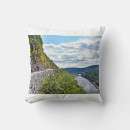 Aussicht von Hawks Nest Highway Kissen