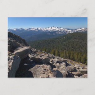 Aussicht von Mitchell Peak auf den Sequoia Nationa Postkarte