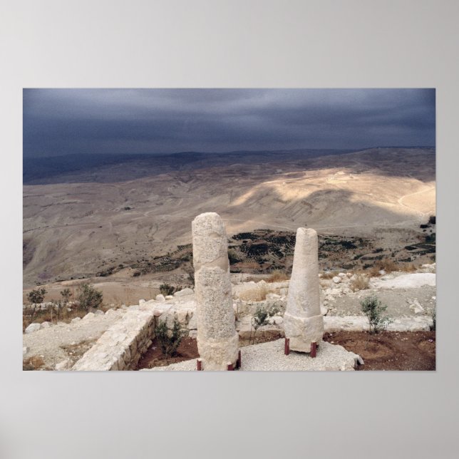 Aussicht von Moses Poster (Vorne)