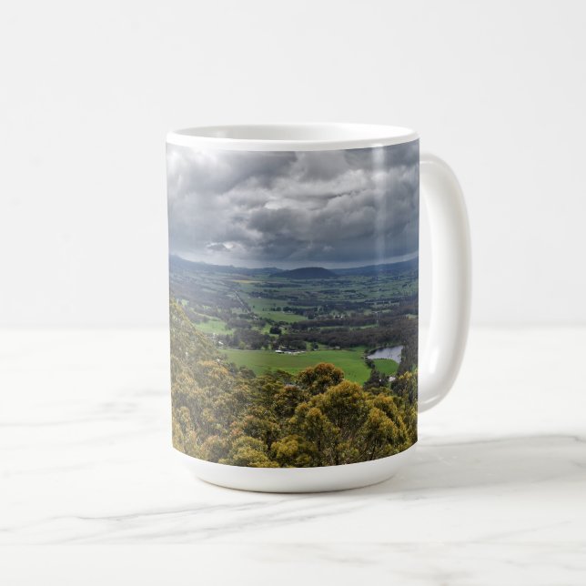 Aussicht von Mount Buninyong Tasse (VorderseiteRechts)