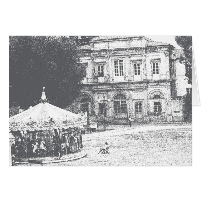 Aussicht von Passeggiata Delle Mura, Lucca, Italie (Vorderseite (Horizontal))