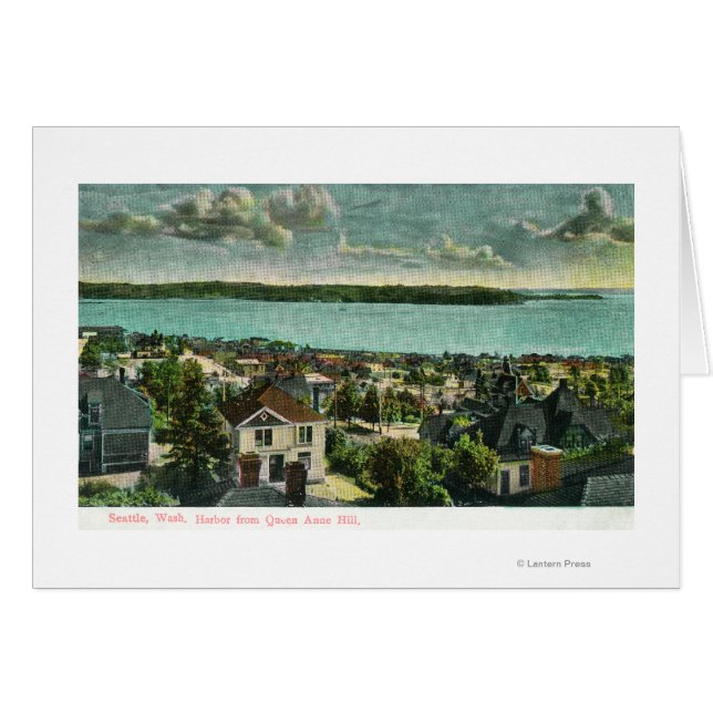 Aussicht von Queen Anne Hill (Vorderseite (Horizontal))