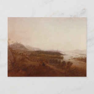 Aussicht von Schloss Sanssouci, Potsdam, 1750 Postkarte