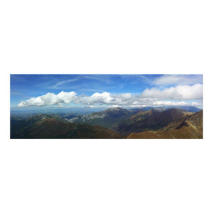 Aussicht von Starorobocianski Wierch Tatras Foto