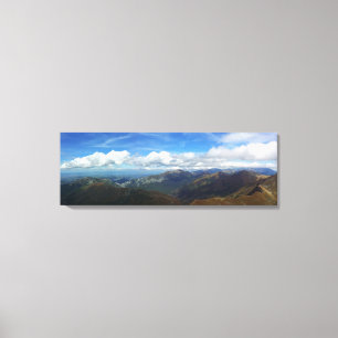 Aussicht von Starorobocianski Wierch Tatras Leinwa Leinwanddruck