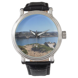 Aussicht von Wedge, Newport Beach, Kalifornien Armbanduhr