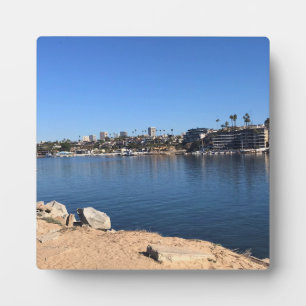 Aussicht von Wedge, Newport Beach, Kalifornien Fotoplatte