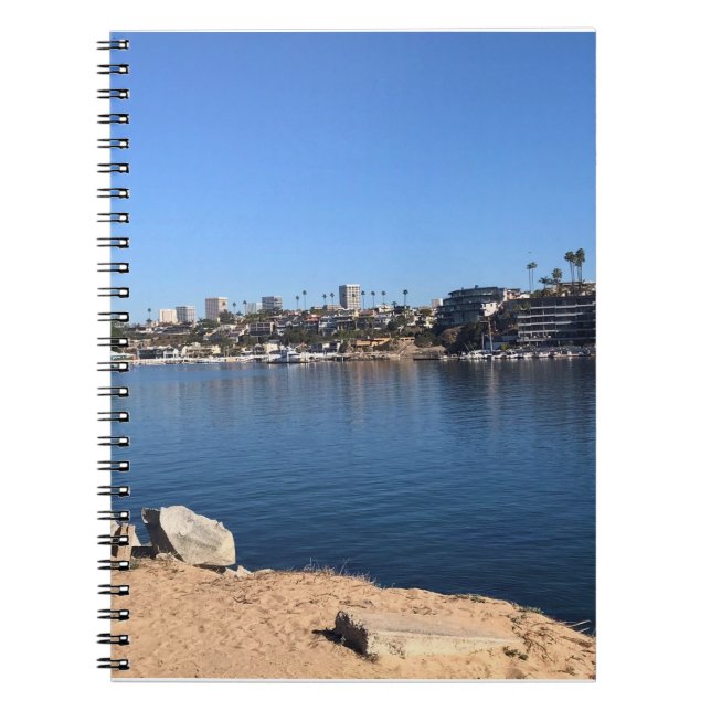 Aussicht von Wedge, Newport Beach, Kalifornien Notizblock (Vorderseite)