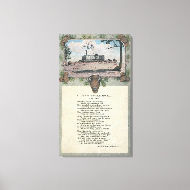 Aussichtsberg, Colorado Leinwanddruck (Vorderseite)