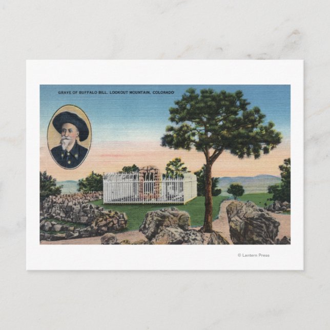 Aussichtsberg, Colorado Postkarte (Vorderseite)