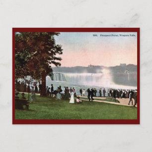 Aussichtspunkt Prospect Point, Niagara-Fälle 1909 Postkarte