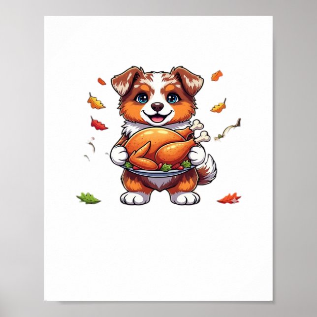 Aussie 178 Erntedank Oversized T - Shirt.png Poster (Vorne)