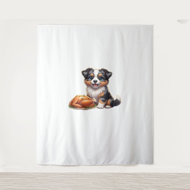 Aussie 180 Erntedank Classic T - Shirt.png Wandteppich (Vorderseite)