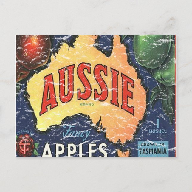 Aussie Apples - Not Postkarte (Vorderseite)