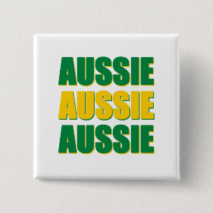 Aussie Aussie Aussie Button