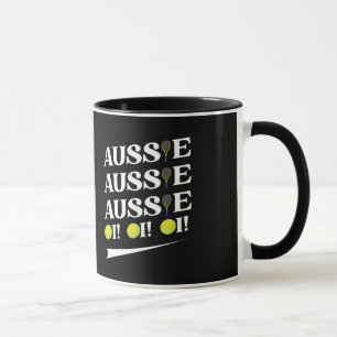 Aussie Aussie Aussie Tennis Tasse
