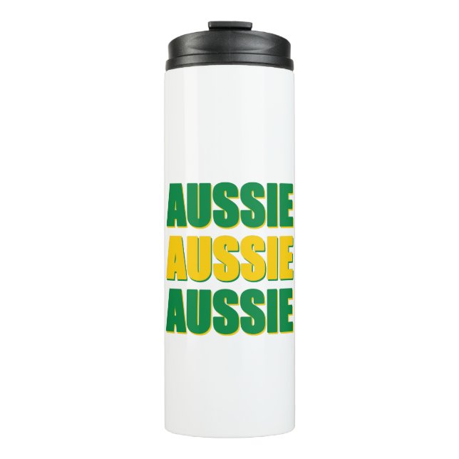 Aussie Aussie Aussie Thermosbecher (Vorderseite)