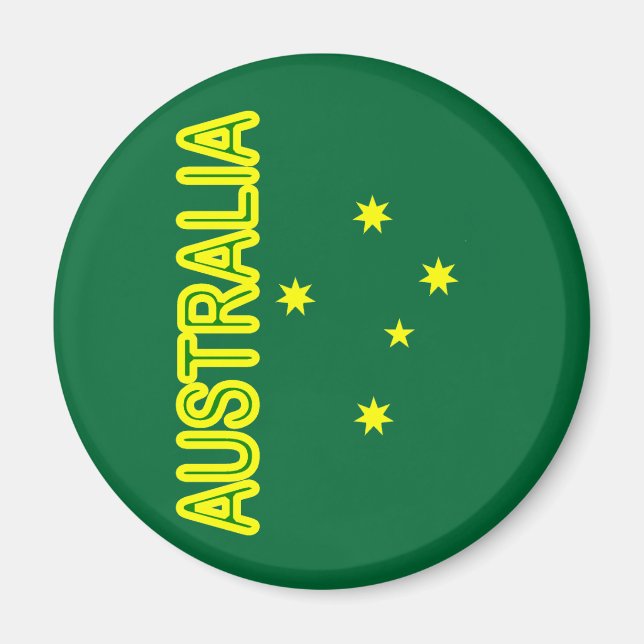 Aussie Cross Magnet (Vorne)