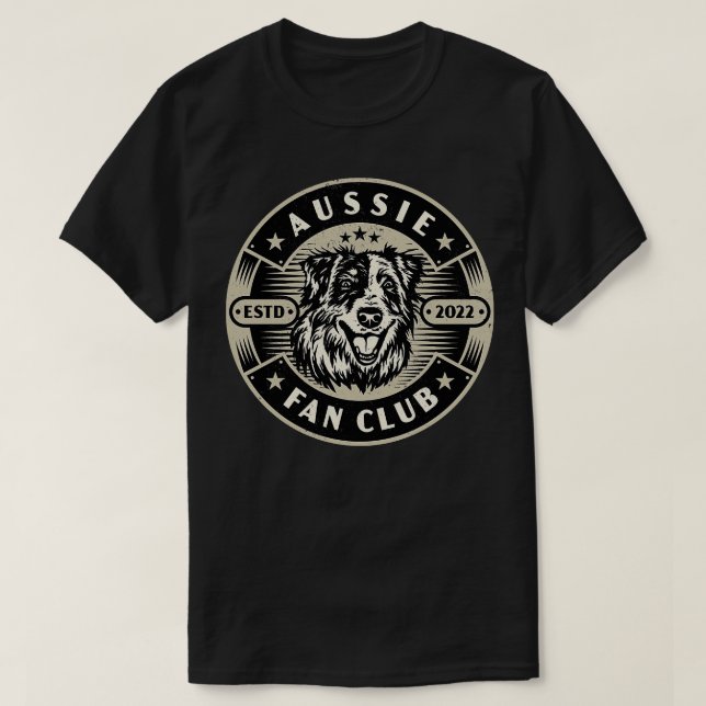 Aussie Dog 1 T-Shirt (Design vorne)