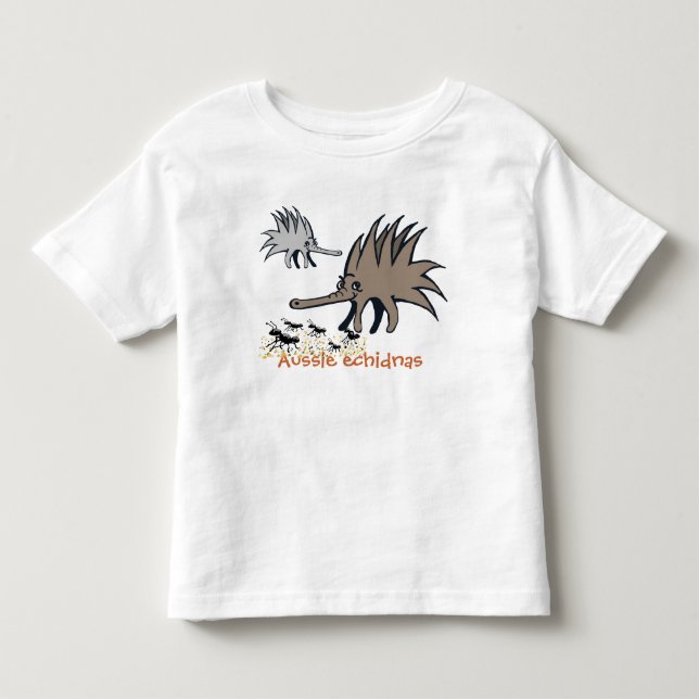 Aussie echidnas kleinkind t-shirt (Vorderseite)