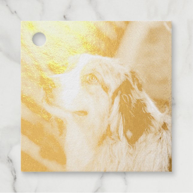 Aussie Geschenkanhänger (Vorderseite)