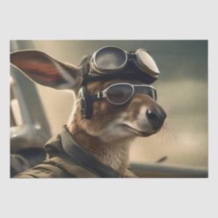 Aussie Kangaroo King of the Airways, Seidenpapier