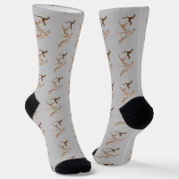 Aussie Kangaroos Crew Socks