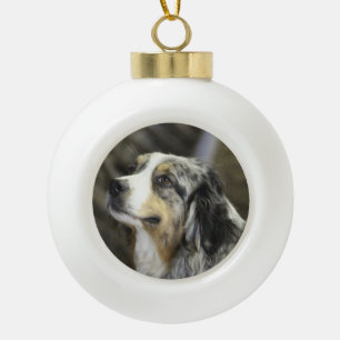 Aussie Keramik Kugel-Ornament