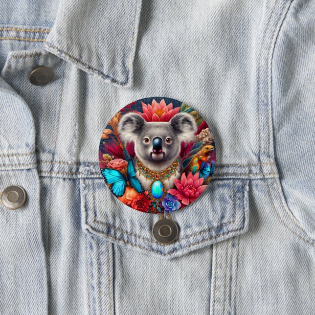 Aussie Koala Bear Fashion Button Button Brooch (Beispiel)