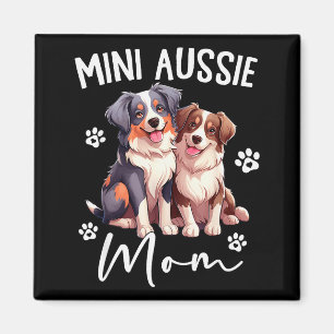 Aussie-Mama Australian Shepherd Weltweit Mini Auss Magnet