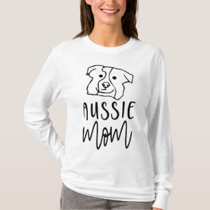 Aussie-Mama eines australischen Schäferhundes T-Shirt