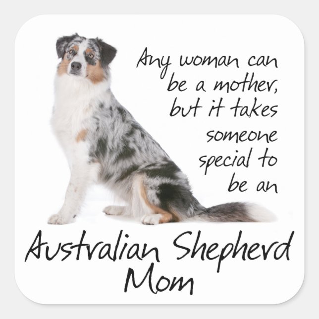 Aussie Mama Stickers (Vorderseite)