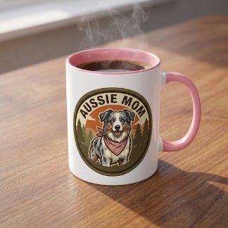 Aussie-Mutter-Kaffeetasse | Australian Shepherd Mu Tasse