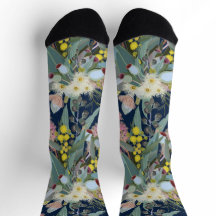 Aussie Native Bush Blooms Royal Blue