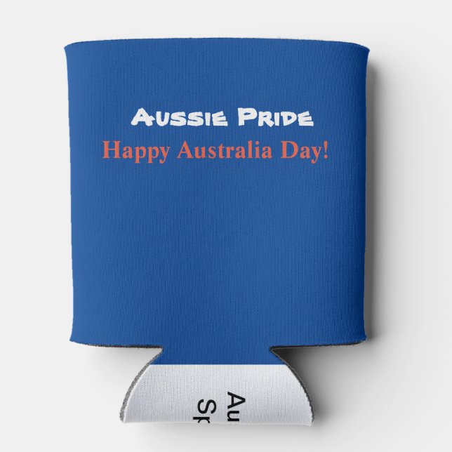 Aussie Pride Can Cooler Dosenkühler (Rückseite)