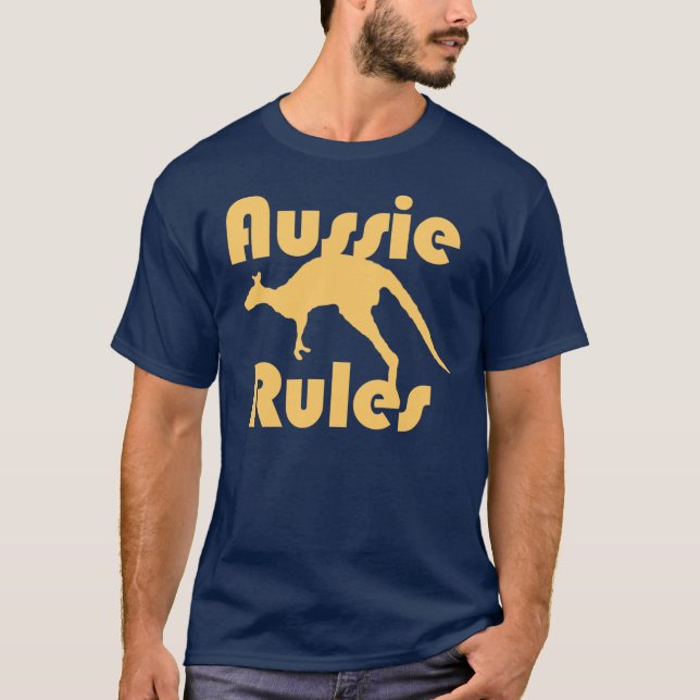 Aussie Rules T-Shirt (Vorderseite)