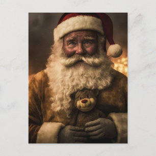 Aussie Santa Bear Postcard Postkarte