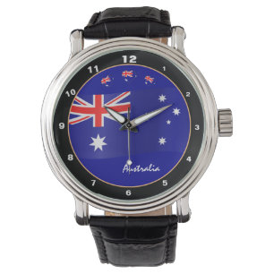 Aussie Time & Australian Flag / Australien Armbanduhr