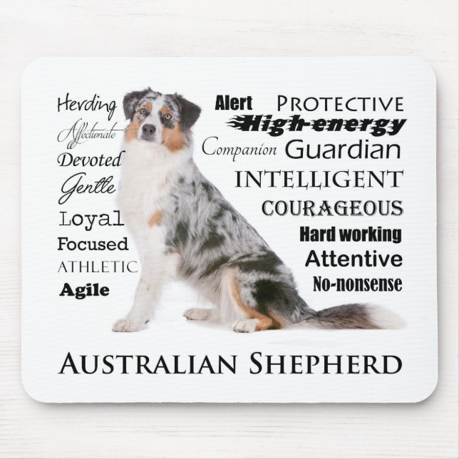 Aussie Traits Mousepad (Vorne)
