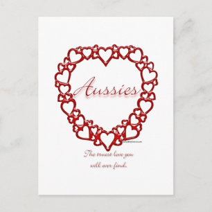 Aussie True Love Postkarte